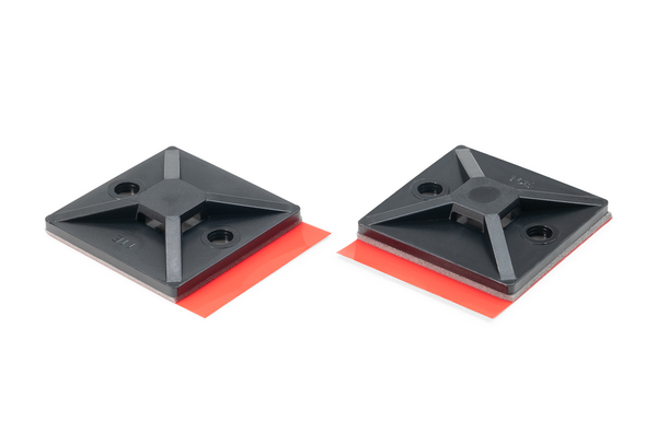 HellermannTyton Klebesockel 28x28mm sw MB4APT-A-PA66-BK
