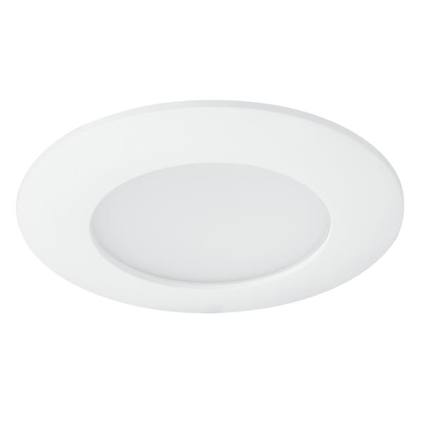 Brumberg recessed LED downlight, IP54, white, round - 12366073