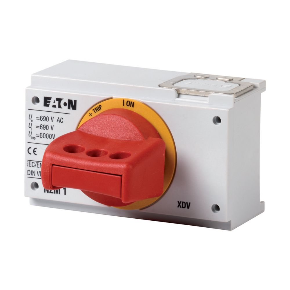 Eaton Drehgriff, rot-gelb abschlieÃŸbar NZM2-XDVR