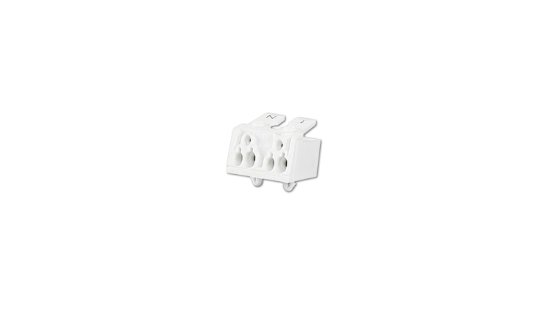 BJB 2-pole pushwire terminal blocks 46.412.1110.50