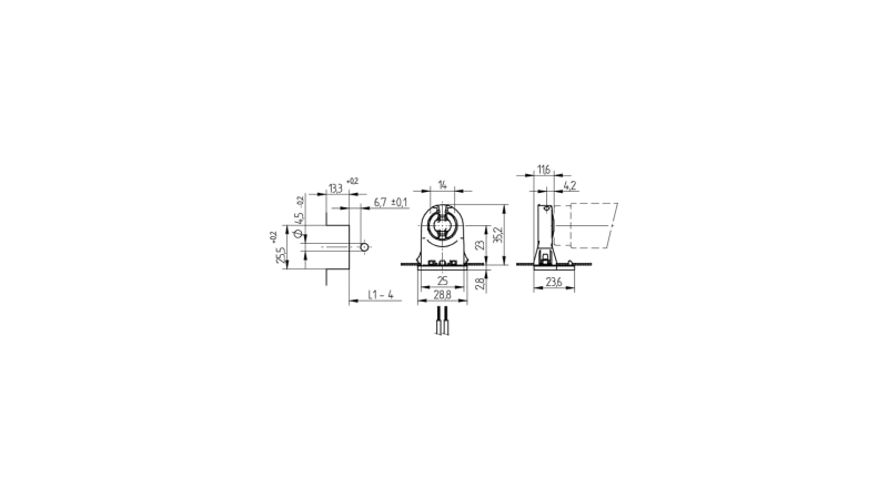 BJB Durchsteckfassung G13 26.290.1011.50