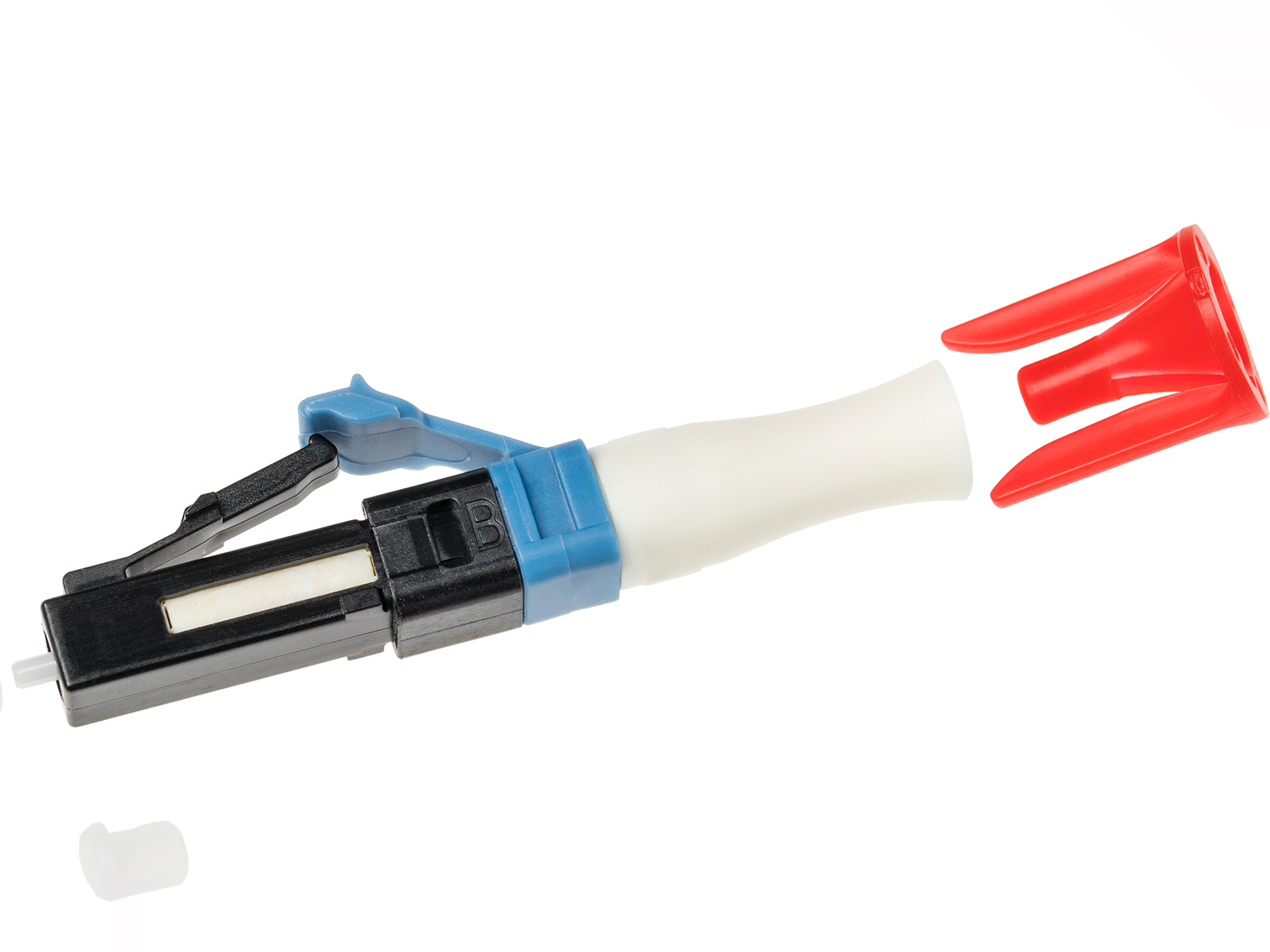 Corning NPC LC-Stecker E9 OS2 sw bl 80611327760