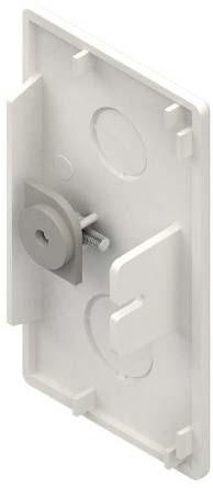 HKL Endstück rws 60x150 RAL9010 EG60150.3