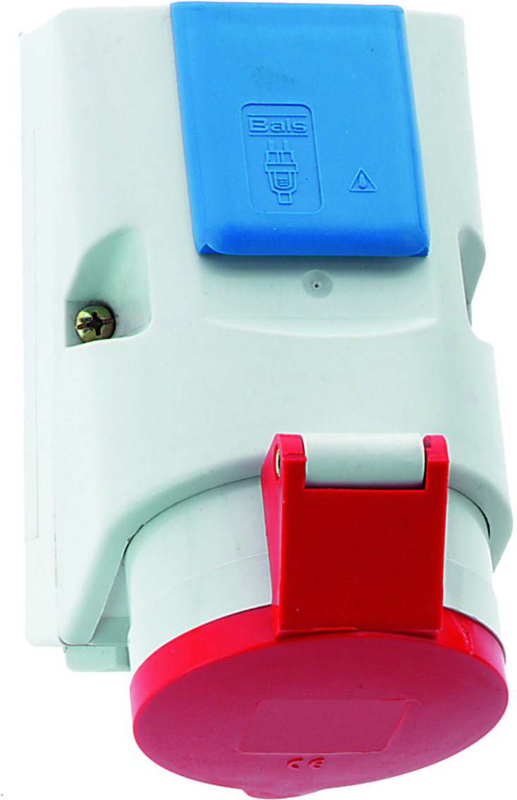 Bals Elektrotech. Kombi-Wandsteckdose GT 16A 5p 400V 6h IP44 1010