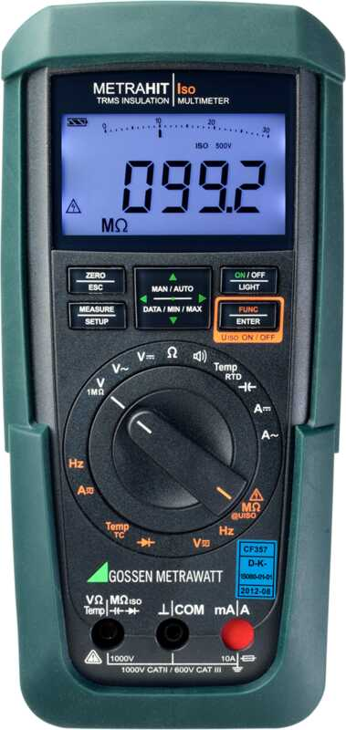 Multimeter Unit Trms Gossen Metrawatt TRMS Multimeter mit 30000 Digits METRAHIT ISO | 30216413