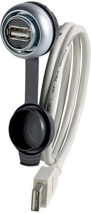 Eaton Einbaudose USB 3.0 A/A m. Anschlussleitung M22-USB-SA