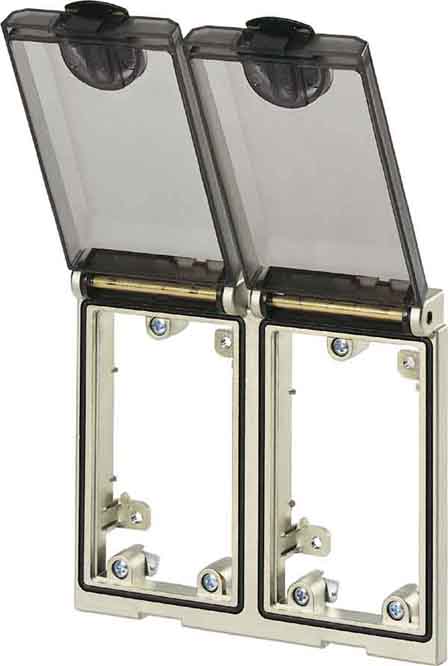 Murrelektronik Frontplattenschnittstelle 2fach silber MSDD 4000-68123-0000000 Murrelektronik Frontplattenschnittstelle 2fach silber MSDD 4000-68123-0000000