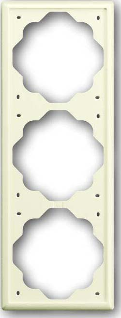 Busch-Jaeger Rahmen 3-fach elfenbein/ws 1723-72