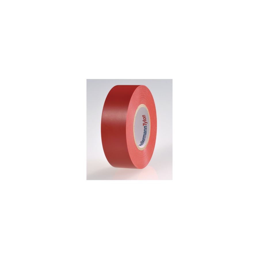 HellermannTyton Isolierband 25mm x 25m rot HTAPEFLEX152525PVCRD
