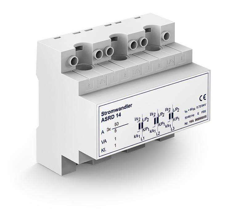 Janitza Electronic Dreiphasen-Stromwandler Typ ASRD 14 ASRD14 50/5A#1503403