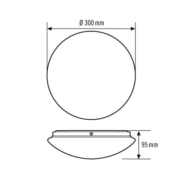 ESYLUX LED-Rundleuchte ELLENWCL #EO10850103