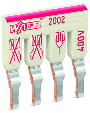 WAGO GmbH & Co. KG Schachtelbrücker lgr. 4-fach,isoliert 2002-474