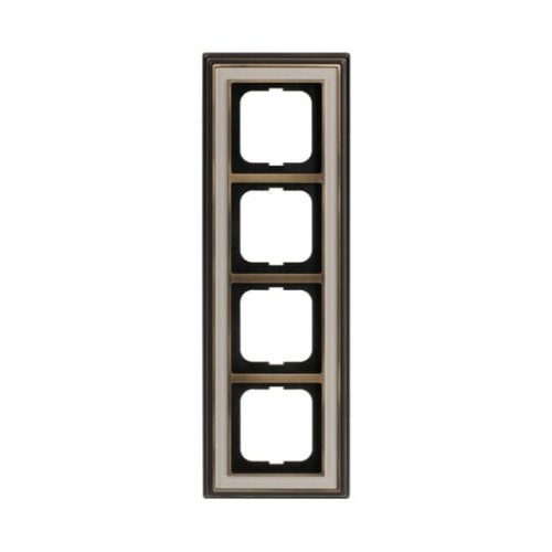Busch-Jaeger Rahmen 4-fach ms/antik elfenbeinws 1724-848 - 2CKA001754A4656