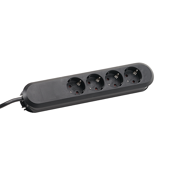 Bachmann Tischsteckdose 4f. 1,50m sw 381.121K günstig online kaufen
