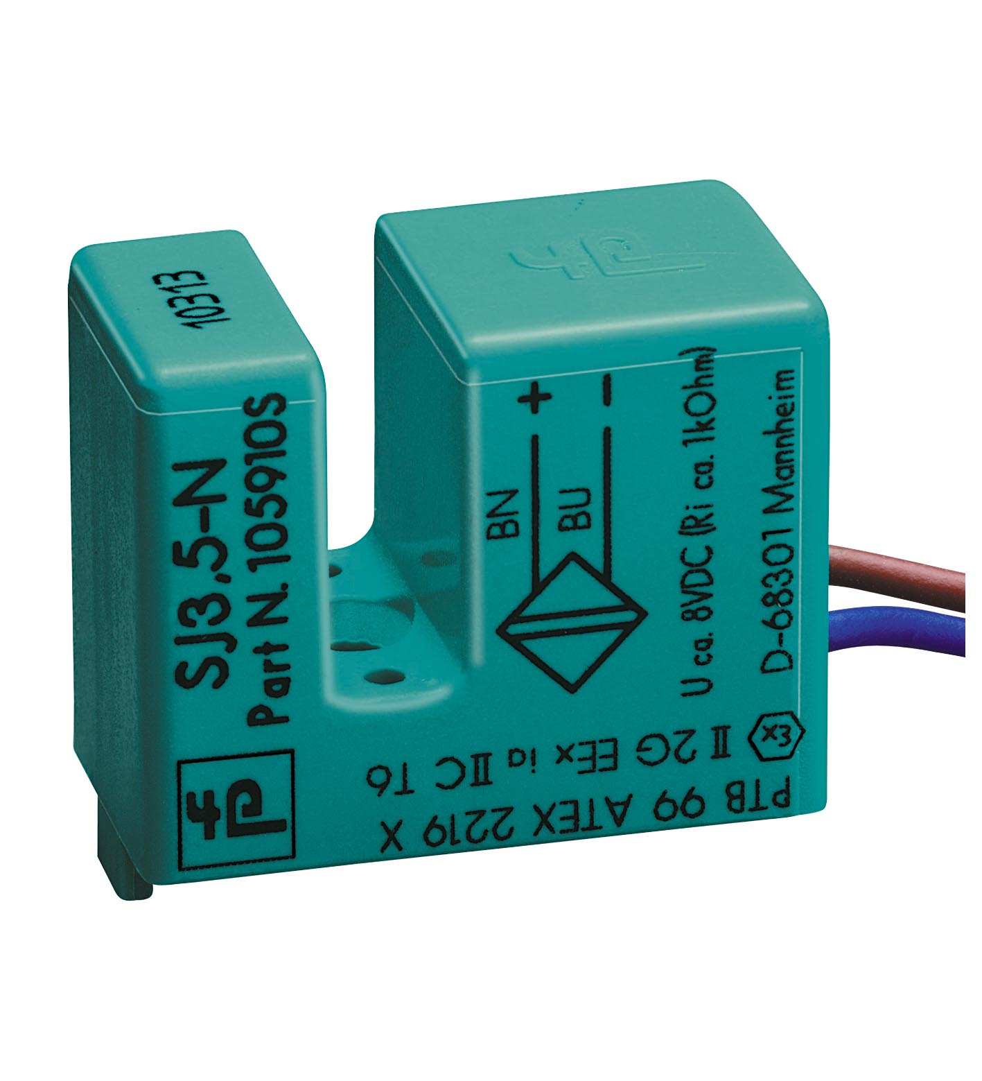 Pepperl+Fuchs Fabrik Induktiver Schlitzsensor SJ3,5-N