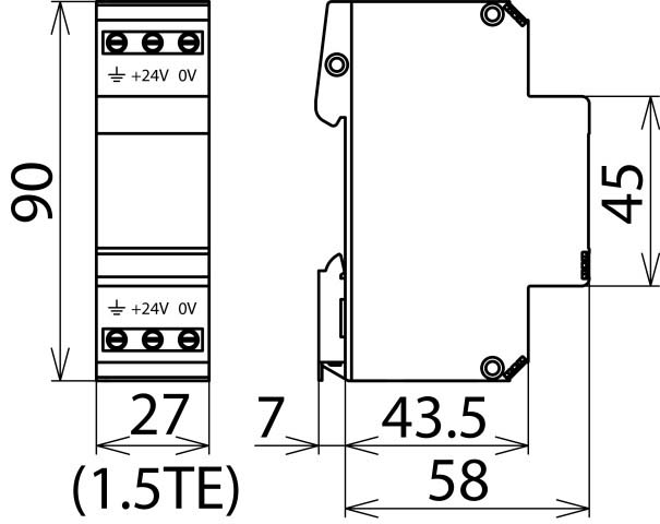 DEHN Kombi-Ableiter Blitzductor VT BVT AVD 24 - 918422