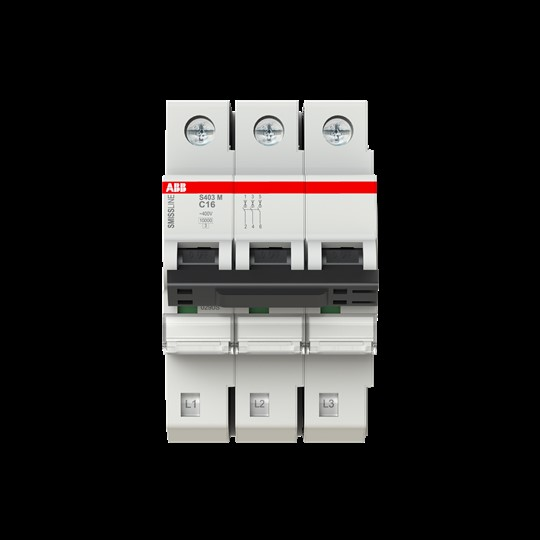ABB Stotz S&J Leitungsschutzschalter 16A C 3p S403M-C16