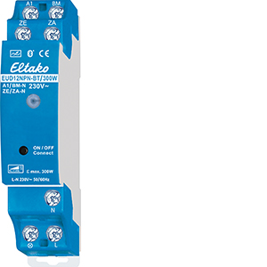 Eltako Universal-Dimmschalter BT Power MOSFET b. 300W EUD12NPNBT/300W-230V