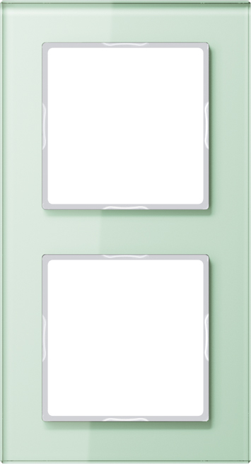 Jung Glasrahmen 2-fach mt/ws waage/senkrecht AC 582 GL WMT günstig online kaufen