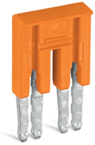 WAGO GmbH & Co. KG Querbrücker orange, isol. 2-fach 282-432 - 282-432