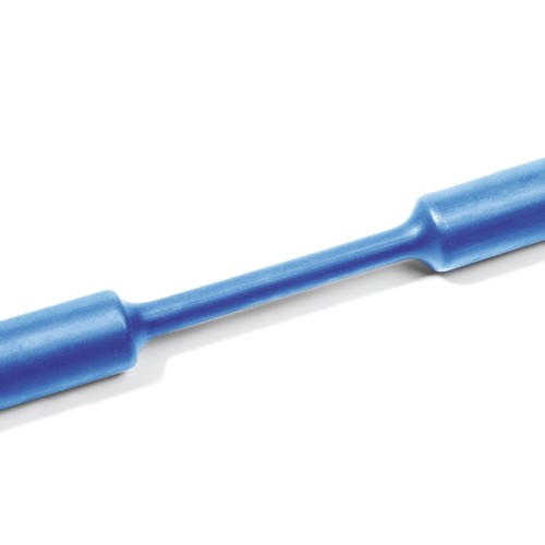 HellermannTyton Warmschrumpfschlauch 2:1 blau 60 m Rolle 309-15086(60) - 309-15086