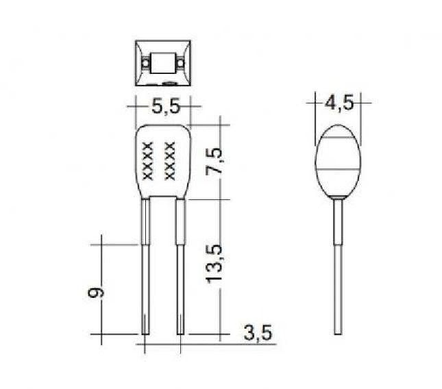 Tridonic resistor I-SELECT 2 PLUG 450MA BL - 28001113