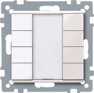 Merten Taster 4f. plus pws/gl 617419 günstig online kaufen