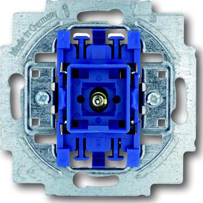 Busch-Jaeger Wechselschalter-Einsatz 10A, m.Beleuchtung 2000/6 USGL - 2CKA001012A1127