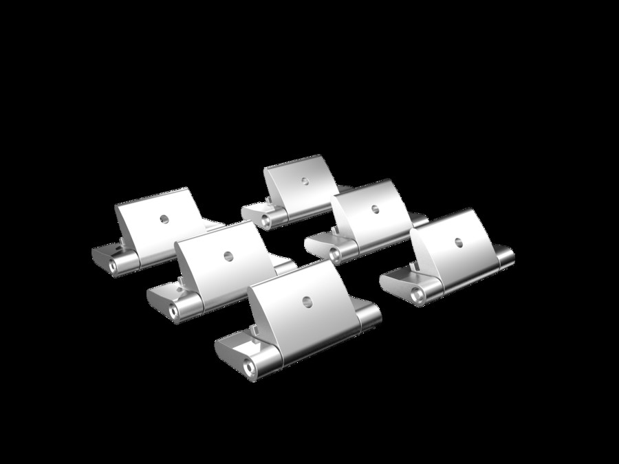 Rittal KX Deckelscharnier Zink-Druckguss 1592.220 (VE6)