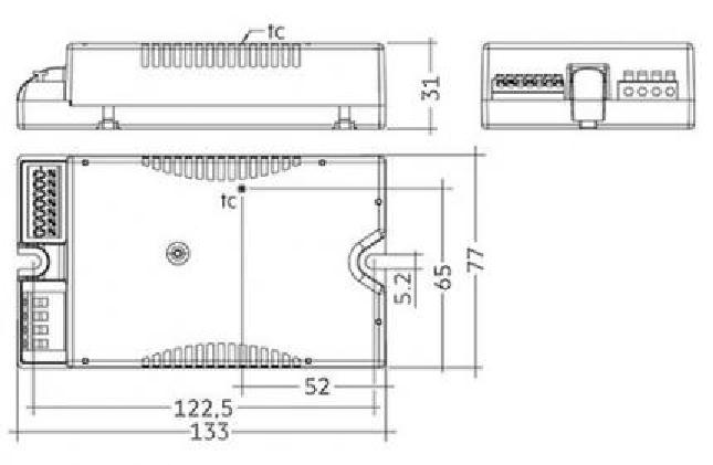 Tridonic LED-Driver LCO 60/200-1050/100 o4a NF C EXC3