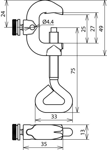 DEHN Prüfklemme TG/tZn bis 1/2 PK221ASSM5TGTZN - 588000