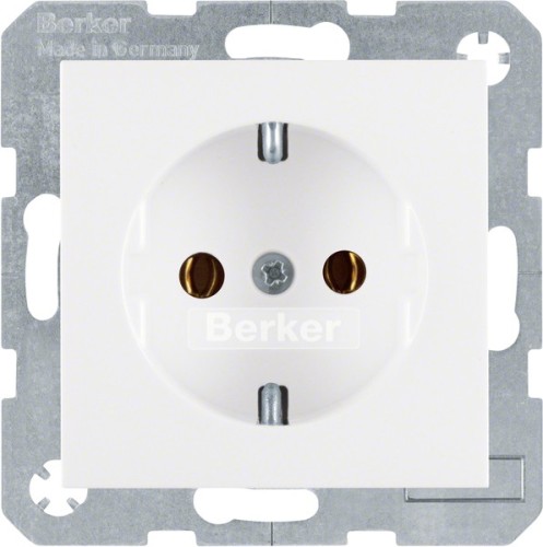 Berker SCHUKO-Steckdose pws/gl 41438989 - 41438989 günstig online kaufen