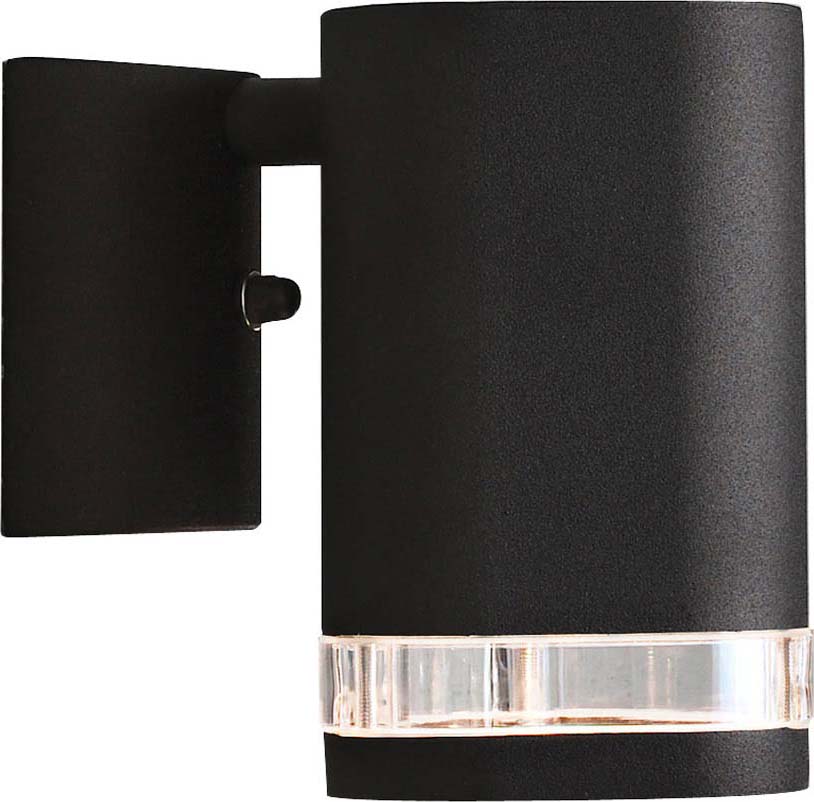 Außenwandleuchte Modena mit Schlitz, 1-fl. schwarz günstig online kaufen