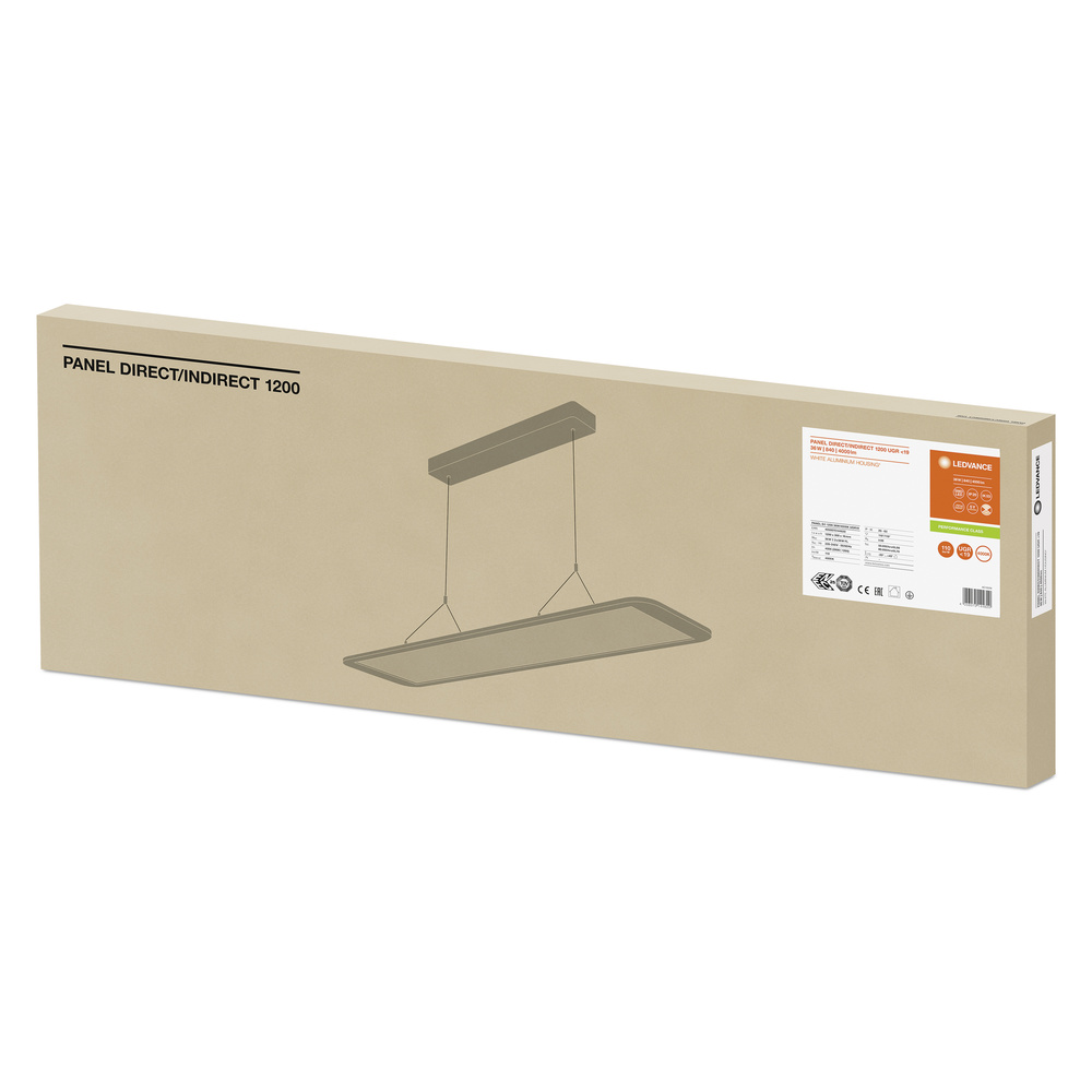 Ledvance LED pendant luminaire PANEL DIRECT/INDIRECT 1200 UGR < 19 36 W 4000 K UGR19 - 4058075144620