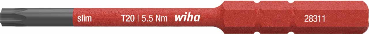 Wiha 6-rund Schraubendreher SoftFinish electric 2831-15 T20x75