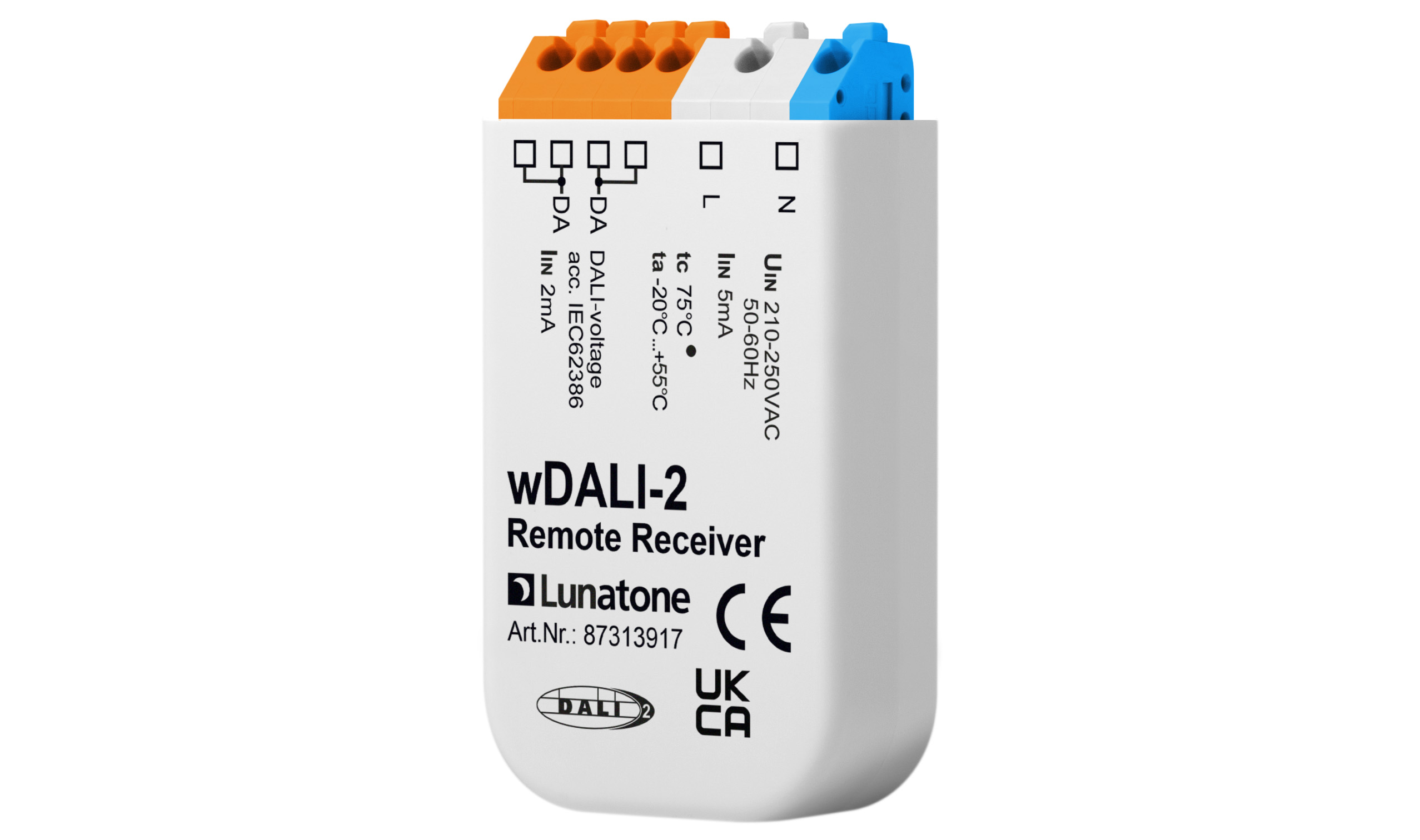 Lunatone wDALI-2 Extra Long Range Receiver - 87313917