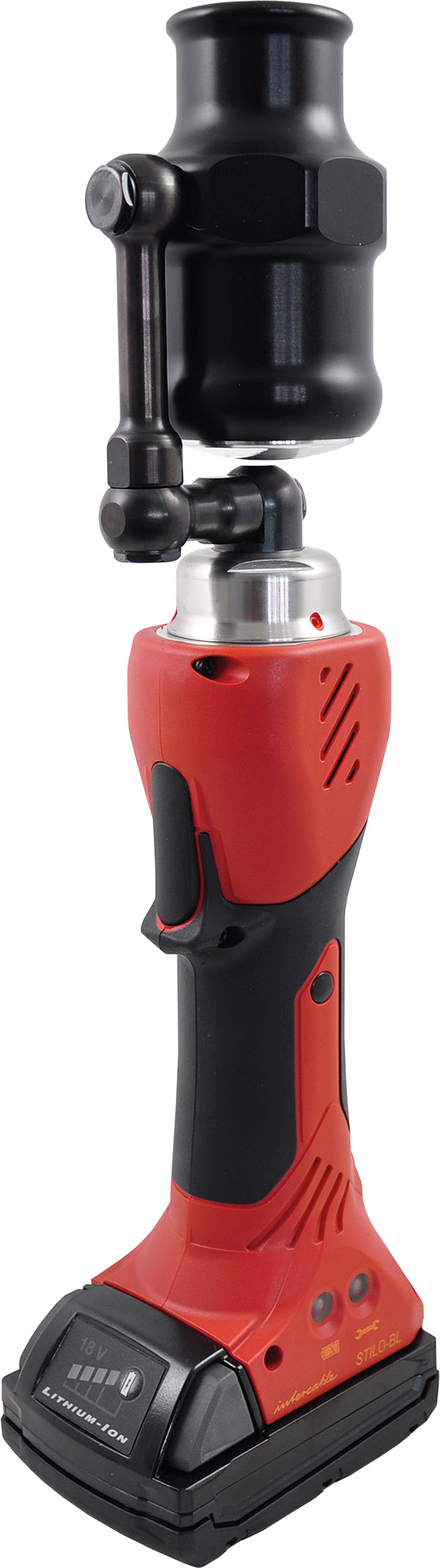 Intercable Tools Akku-Blechlocher hydraul. 18VStabform m.Tasche STILO-BL