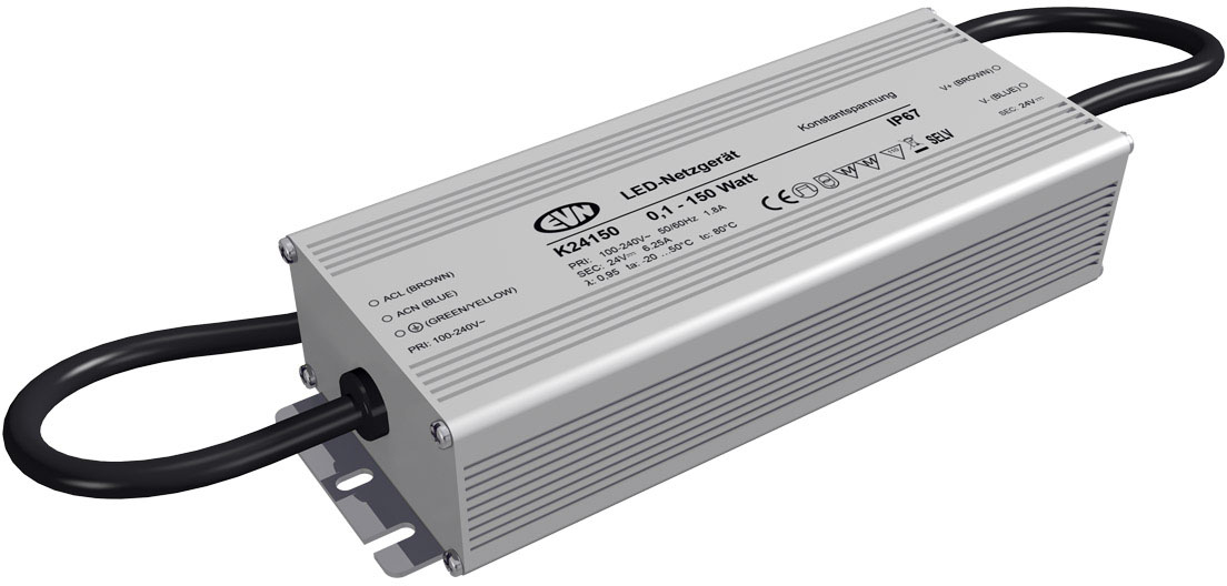EVN Lichttechnik LED-Netzgerät 24V DC/5-150W K24 150