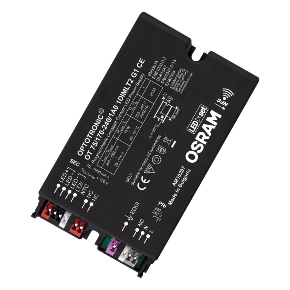 Osram LED-Treiber OT 75/170-240/1A0 1DIMLT2 G1 CE - 4052899541092