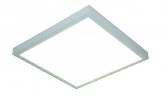 Weloom Deckenaufbaurahmen für LED-Panel/Einlegeleuchte für das Rastermaß 595x595/Systemmaß 600x600mm