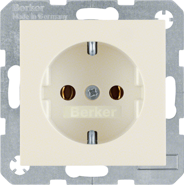 Berker SCHUKO-Steckdose ws/gl 47438982 günstig online kaufen