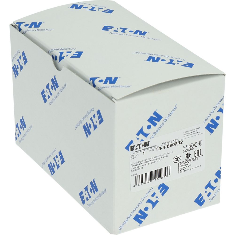 Eaton Netz/Notstrom-Umschalter I2 T3-4-8902/I2