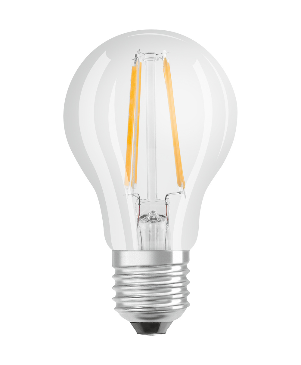 Ledvance LED-Leuchtmittel LED CLASSIC A P 6.5W 827 FIL CL E27 – 4099854062582 – Ersatz für 60 W