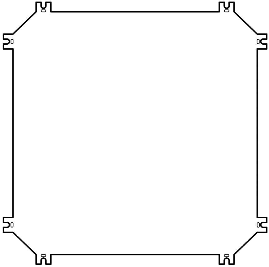 Eaton Montageplatte f. CI23-Gehäuse IM4-CI23