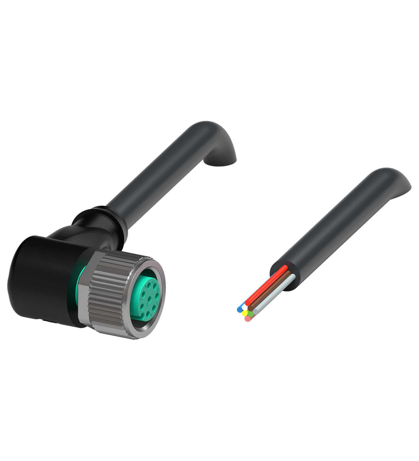 Pepperl+Fuchs Fabrik Kabeldose V19-W-BK10M-PUR-U