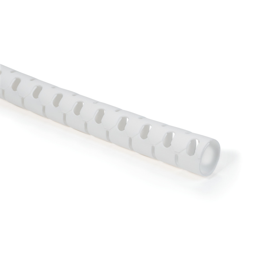 HellermannTyton Schlauch inkl. Werkzeug Spirale, weiss HWPP30 PP WH 25