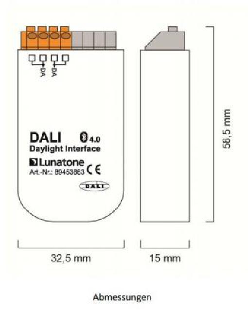 Lunatone Bluetooth Interface DALI Daylight - 89453863