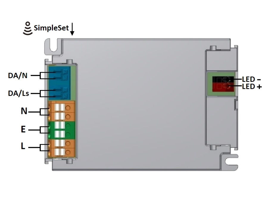 Philips LED driver Xitanium 36W WH 0.3-1.05A 54V Is G2 - 929001471106