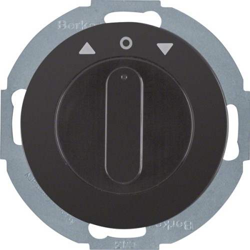 Berker Jal-Drehschalter 2p Z-Stk. R.Classic, schw 38122145 - 38122145