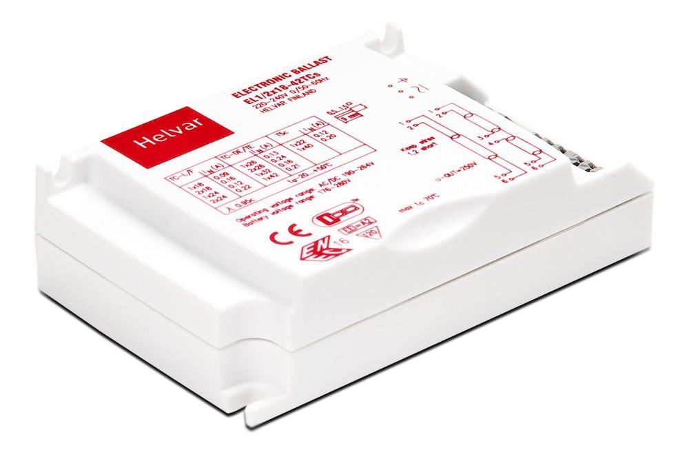 Helvar FL-ECG EL1/2x18-42TCs 50-60Hz - 4219001 Helvar FL-ECG EL1/2x18-42TCs 50-60Hz - 4219001